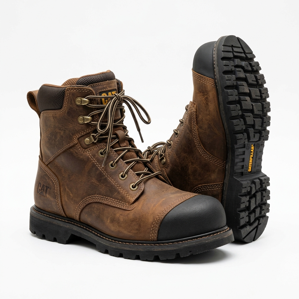 Bota de Segurança de Couro